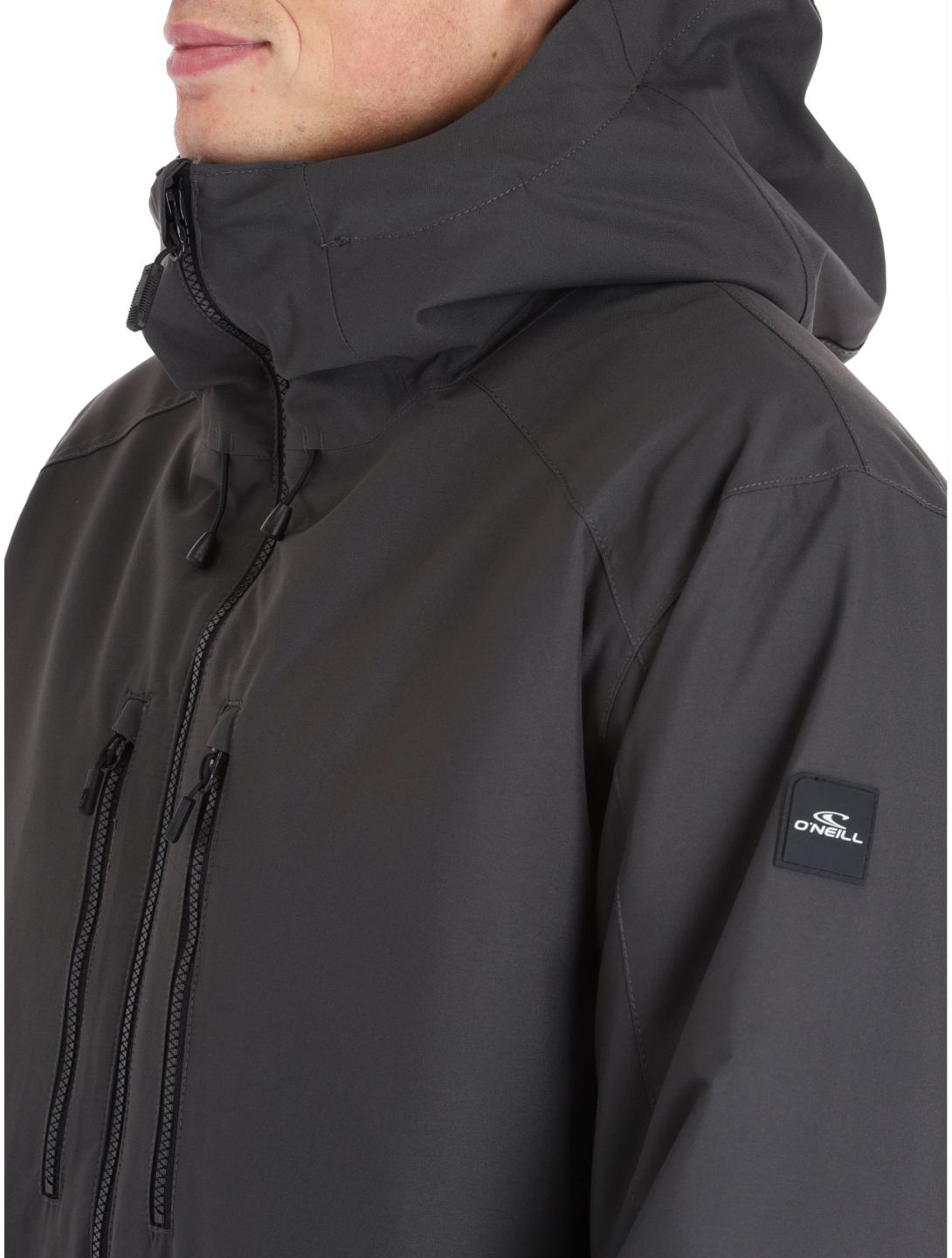 O'Neill, Texture veste de ski hommes Black Out Colour Block noir 