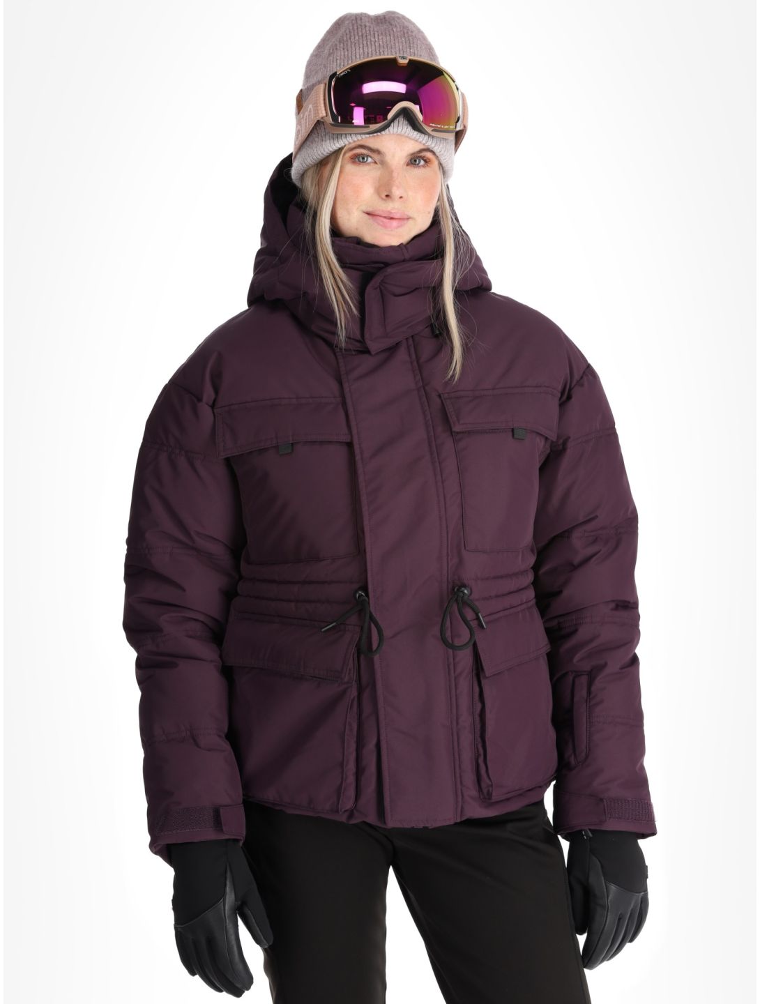 O'Neill, Z.E.N. Hybdrid veste de ski femmes Aubergine violet 