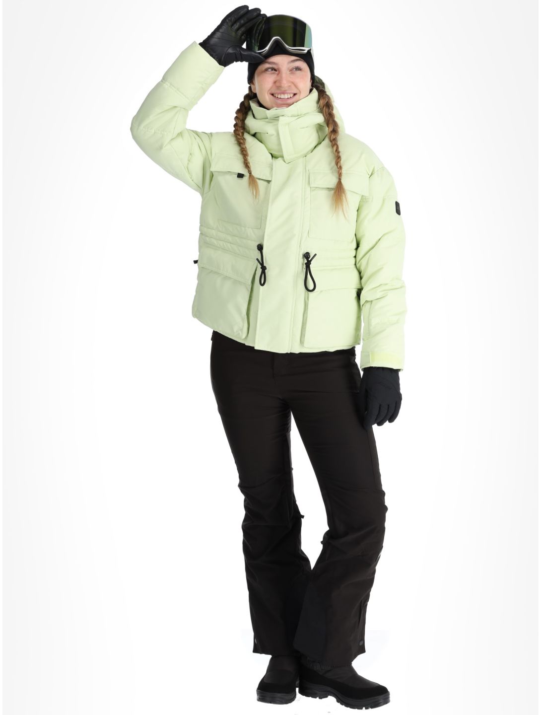 O'Neill, Z.E.N. Hybdrid veste de ski femmes Lime Wash jaune 