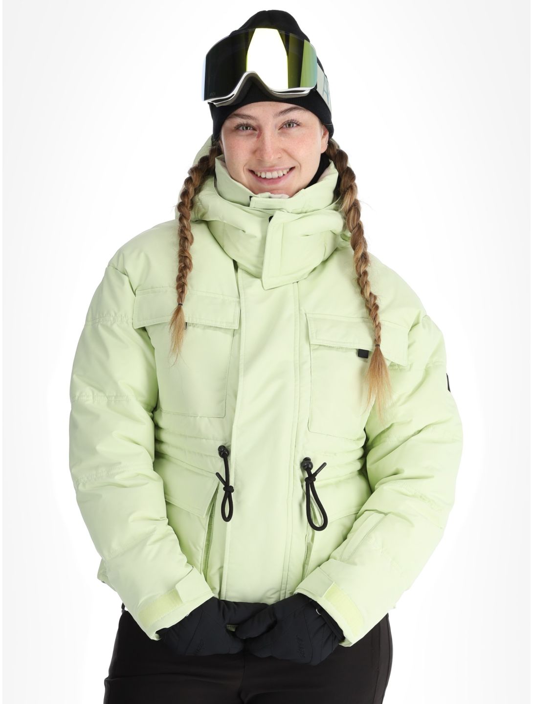 O'Neill, Z.E.N. Hybdrid veste de ski femmes Lime Wash jaune 