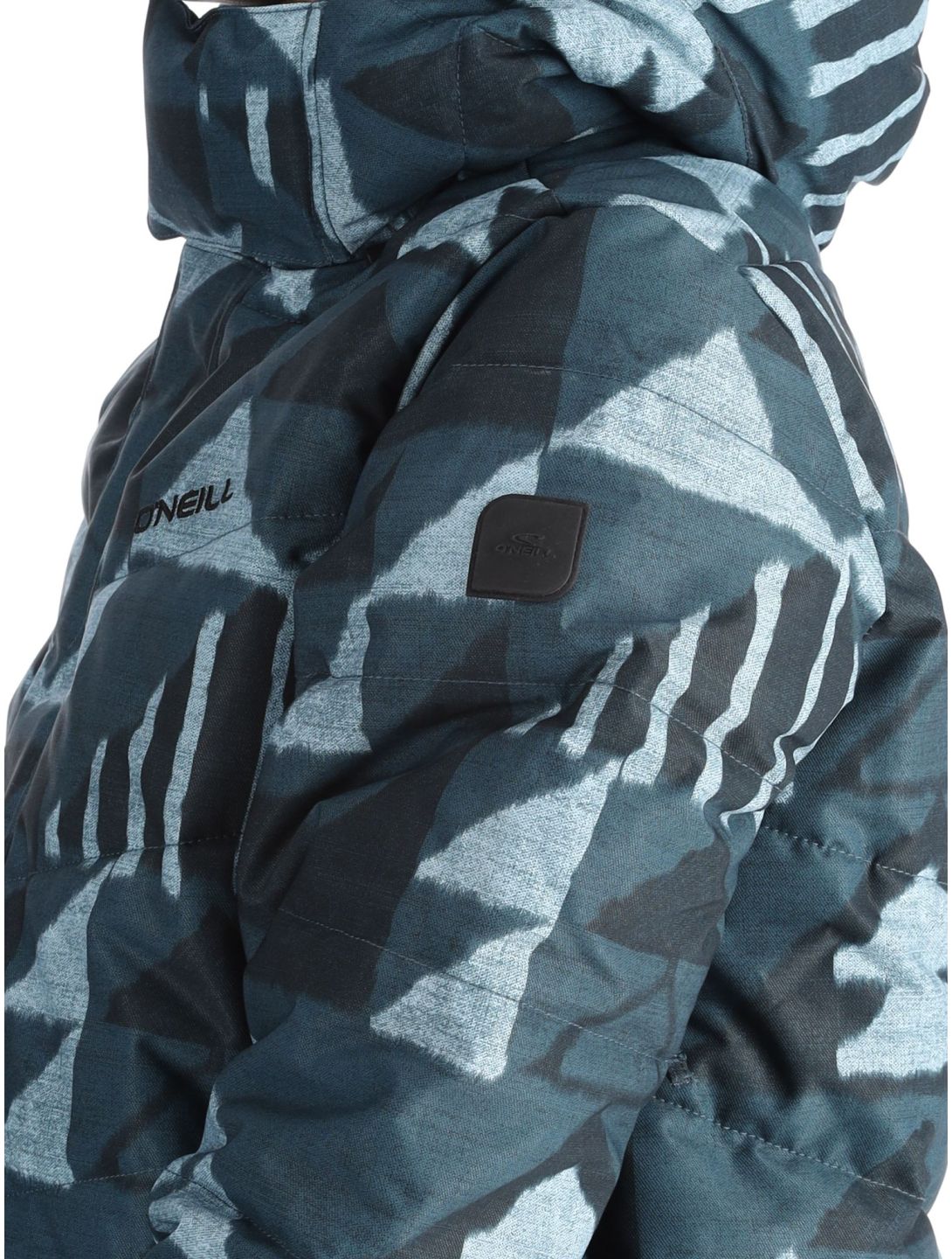 O'Neill, Z.E.N. Puffer Hybrid veste de ski femmes Blue Triangle Ikat bleu 