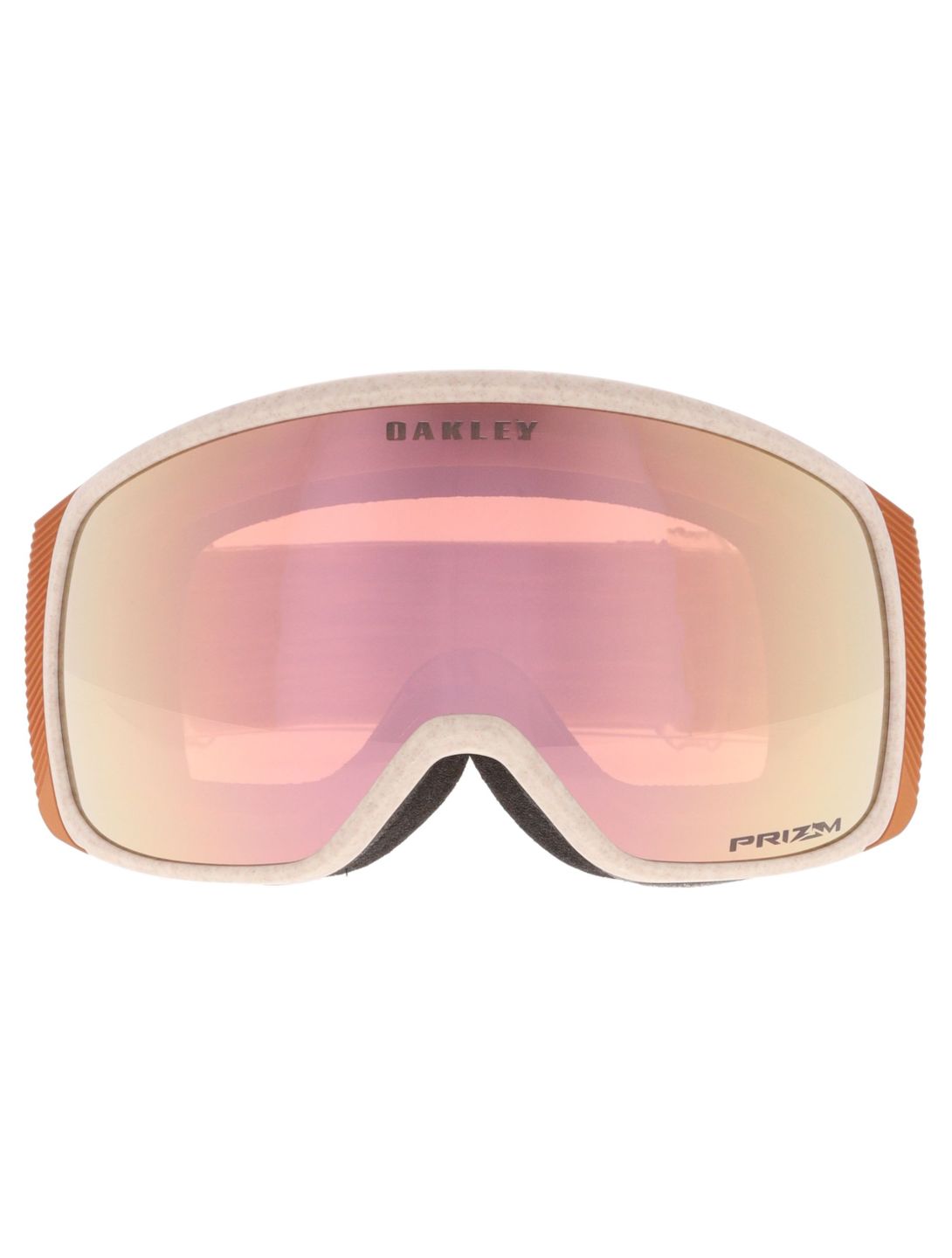 Oakley, Flight Tracker M lunettes de ski unisexe Curry Stone - Prizm Snow Rose Gold Iridium rouge 