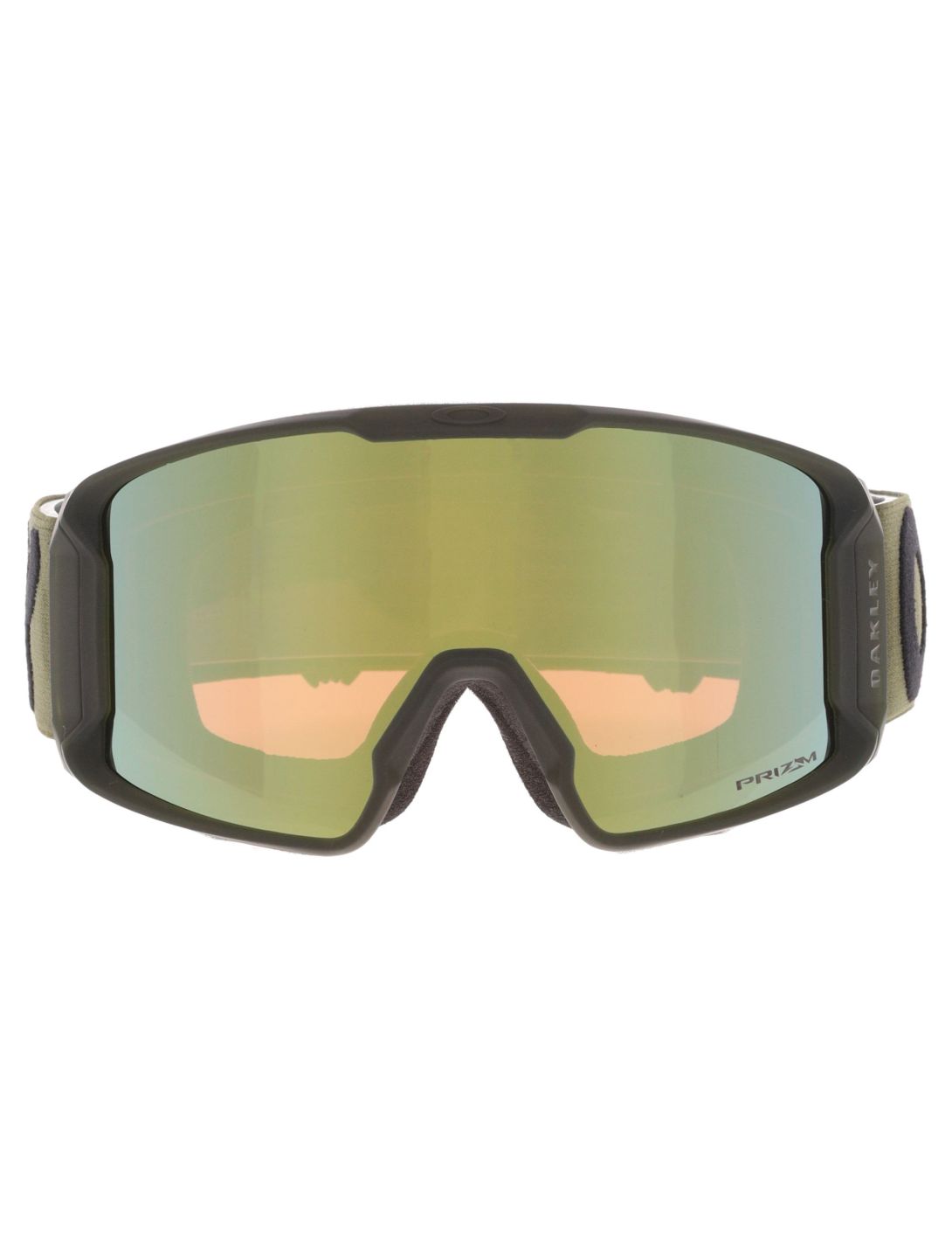 Oakley, Line Miner L lunettes de ski unisexe Matte B1B New Dark Brush - Prizm Sage Gold Iridium brun 