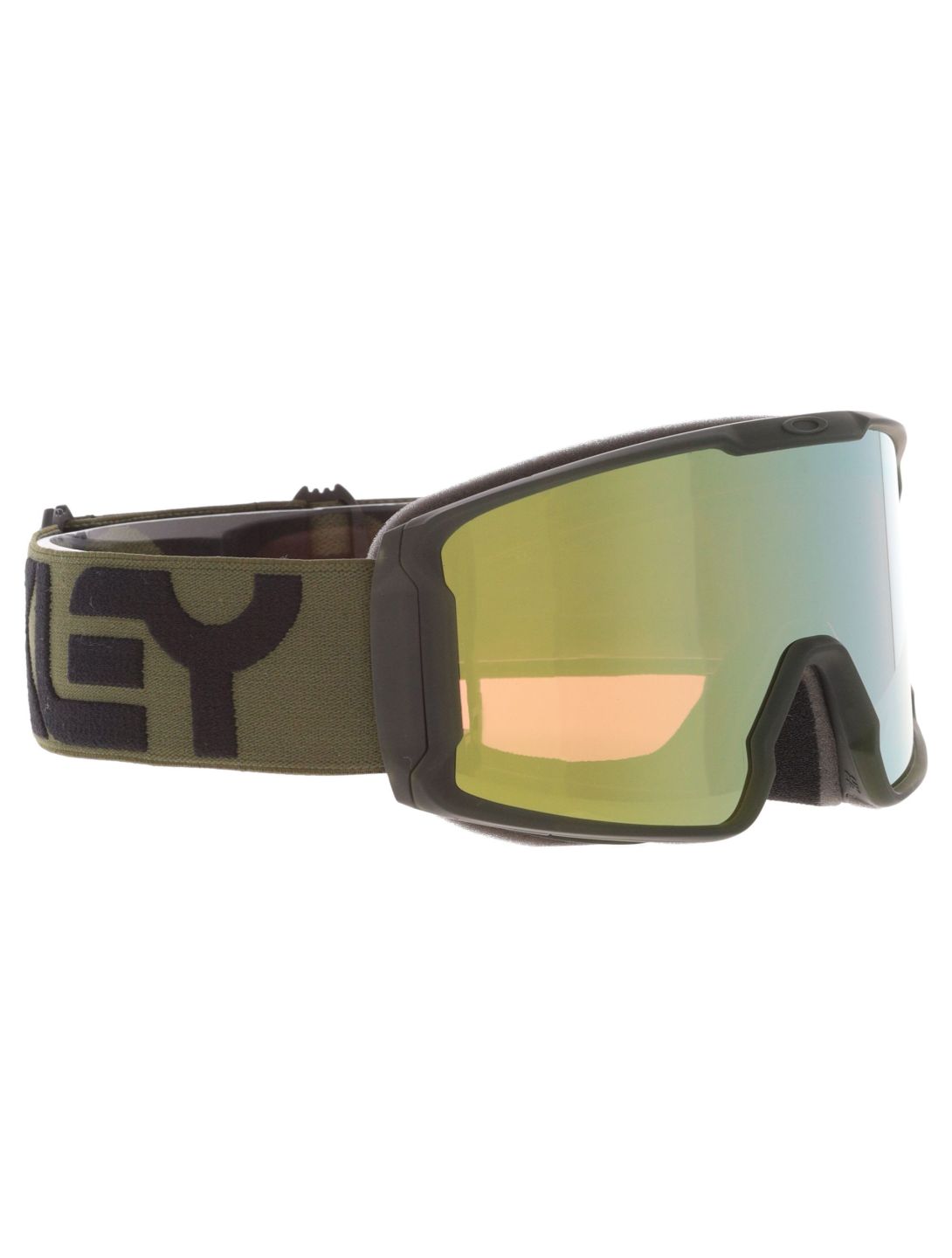 Oakley, Line Miner L lunettes de ski unisexe Matte B1B New Dark Brush - Prizm Sage Gold Iridium brun 