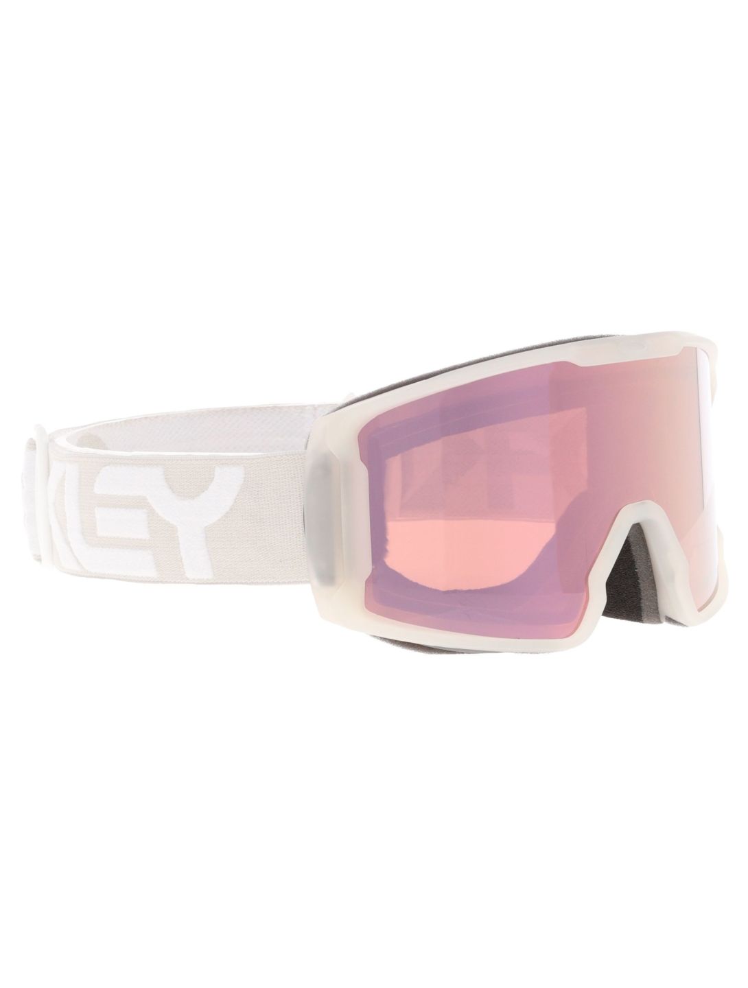 Oakley, Line Miner M lunettes de ski unisexe Matte B1B Cool Grey - Prizm Rose Gold Iridium blanc, gris 