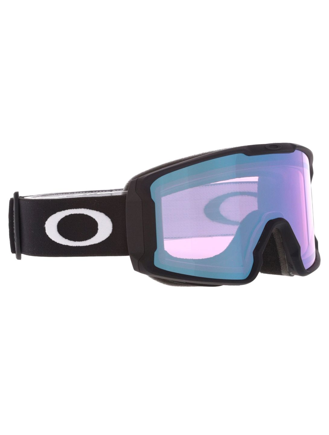 Oakley, Line Miner M lunettes de ski unisexe Matte Black - Prizm Snow Iced Iridium noir 