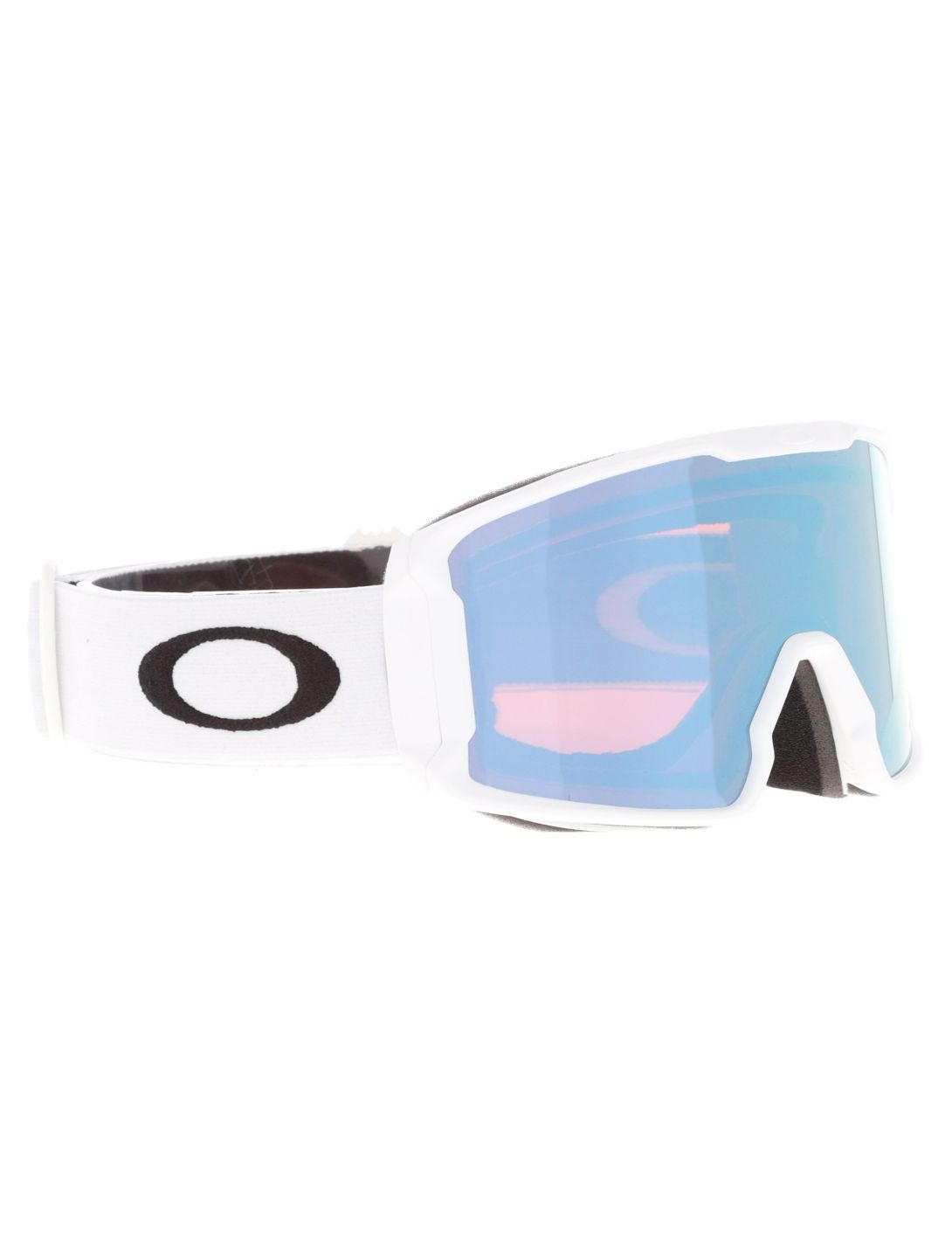 Oakley, Line Miner M lunettes de ski unisexe Matte White - Prizm Sapphire Iridium blanc 