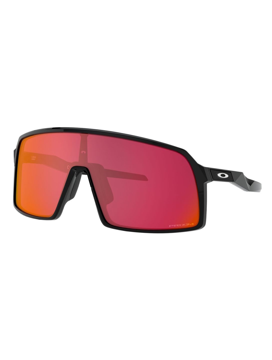 Oakley, Sutro lunettes de soleil unisexe Polished Black - Prizm Snow Torch Iridium blanc 