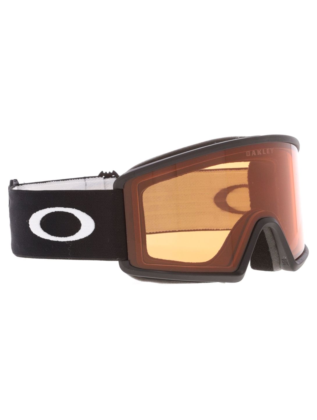 Oakley, Target Line L lunettes de ski unisexe Matte Black - Prizm Persimmon noir 