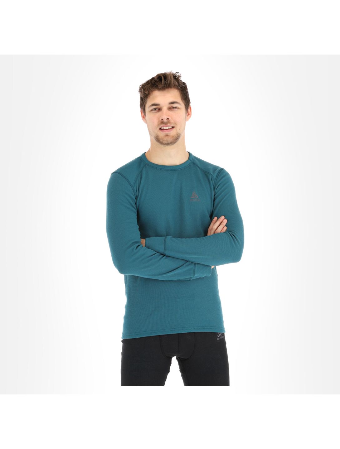 Odlo, Active Warm 2 Pack chemise thermo hommes diving navy bleu 