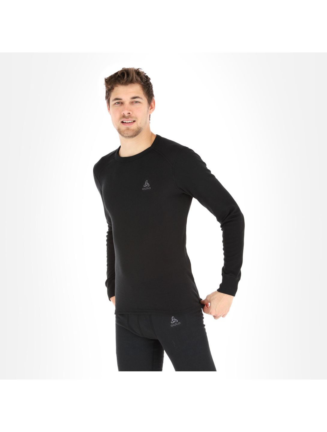 Odlo, Active Warm 2 Pack chemise thermo hommes diving navy bleu 