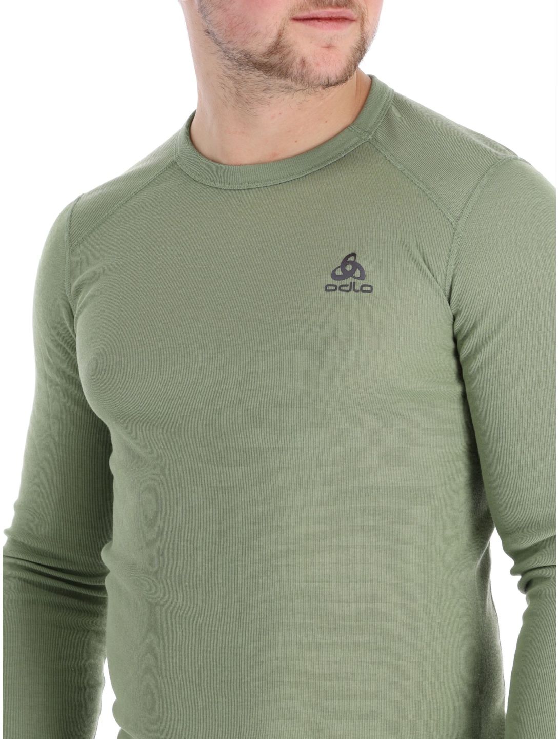 Odlo, Active Warm Eco chemise thermo hommes Matte Green vert 