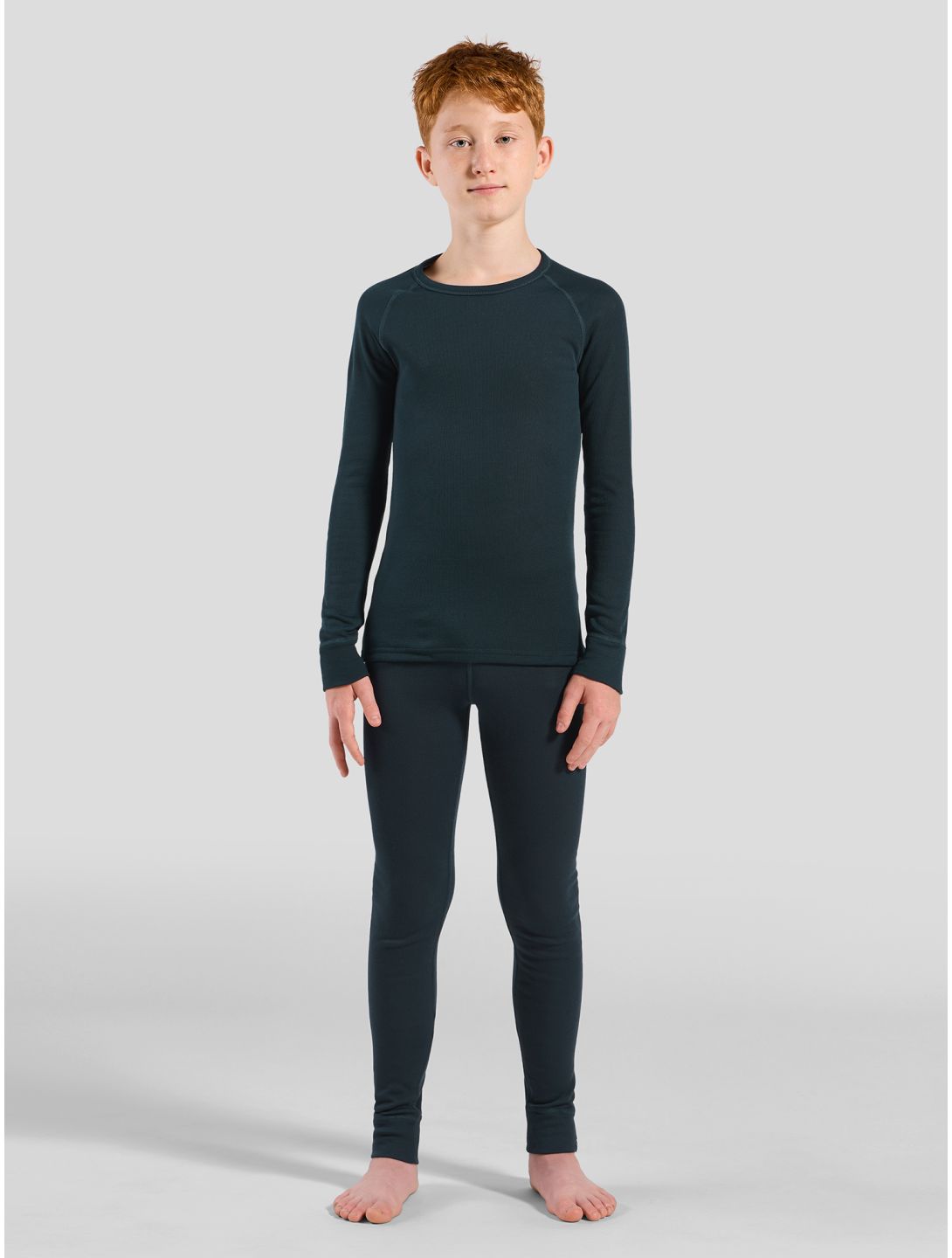 Odlo, Active Warm Eco chemise thermo enfants Dark Sapphire bleu 