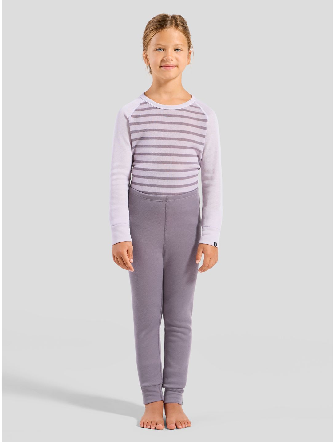 Odlo, Active Warm Eco pantalon thermique enfants Gray Ridge gris 