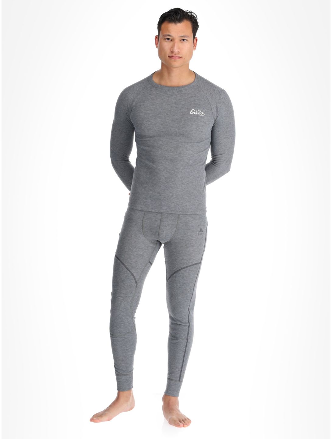 Odlo, Active Warm Originals chemise thermo hommes Odlo Steel Grey Melange gris 