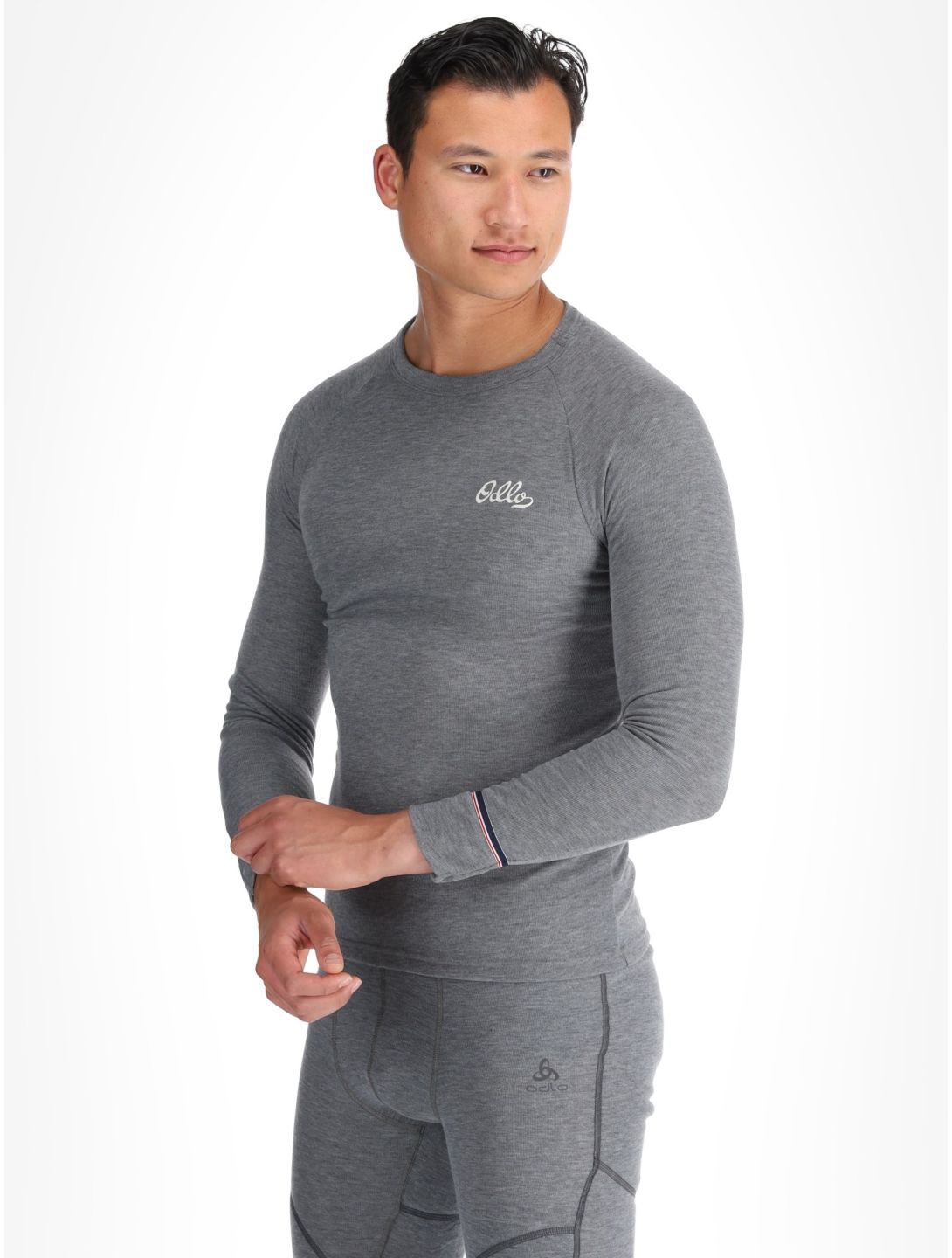 Odlo, Active Warm Originals chemise thermo hommes Odlo Steel Grey Melange gris 