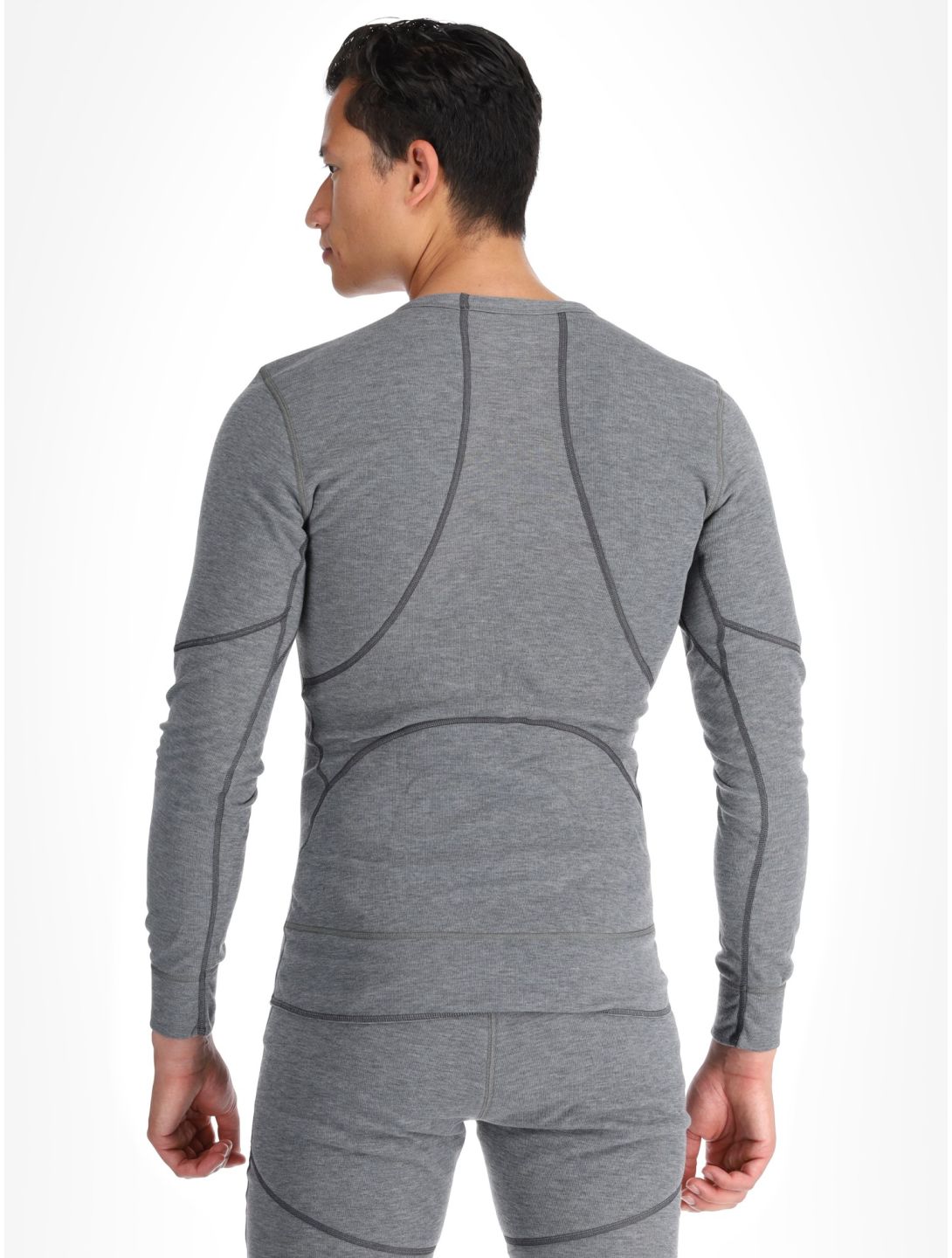 Odlo, Active X-Warm Eco chemise thermo hommes Odlo Steel Grey Melange gris 