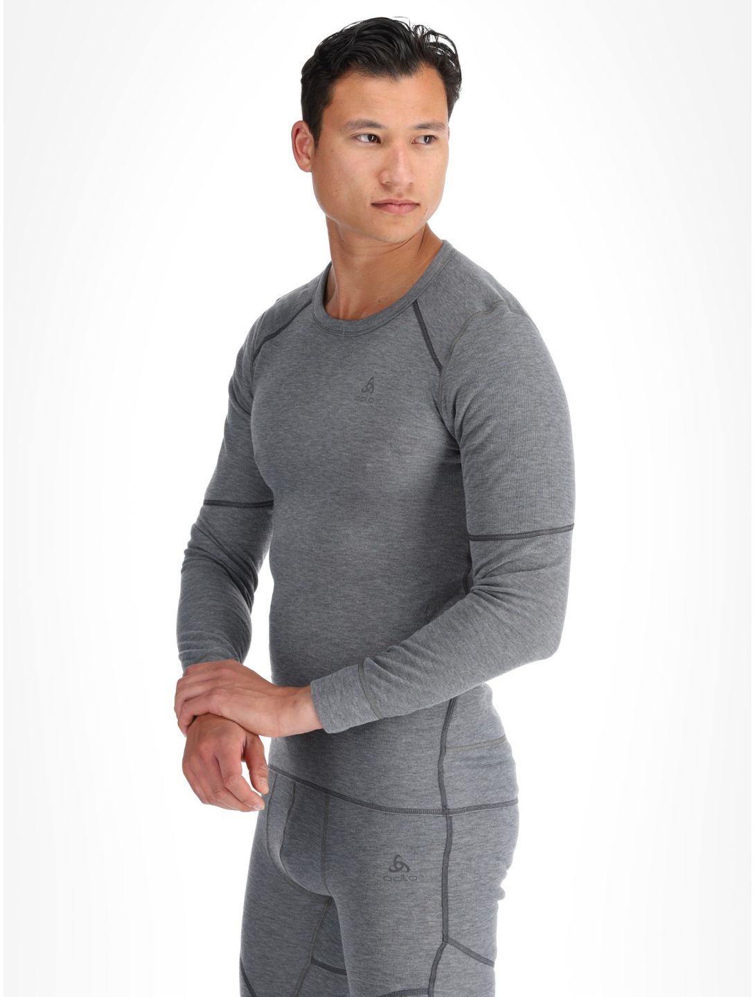 Odlo, Active X-Warm Eco chemise thermo hommes Odlo Steel Grey Melange gris 