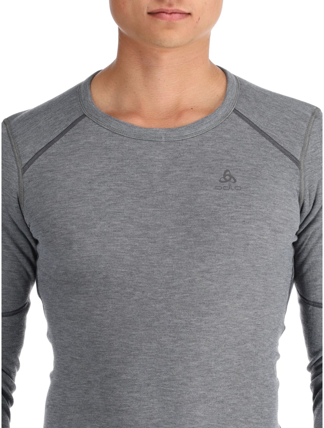 Odlo, Active X-Warm Eco chemise thermo hommes Odlo Steel Grey Melange gris 