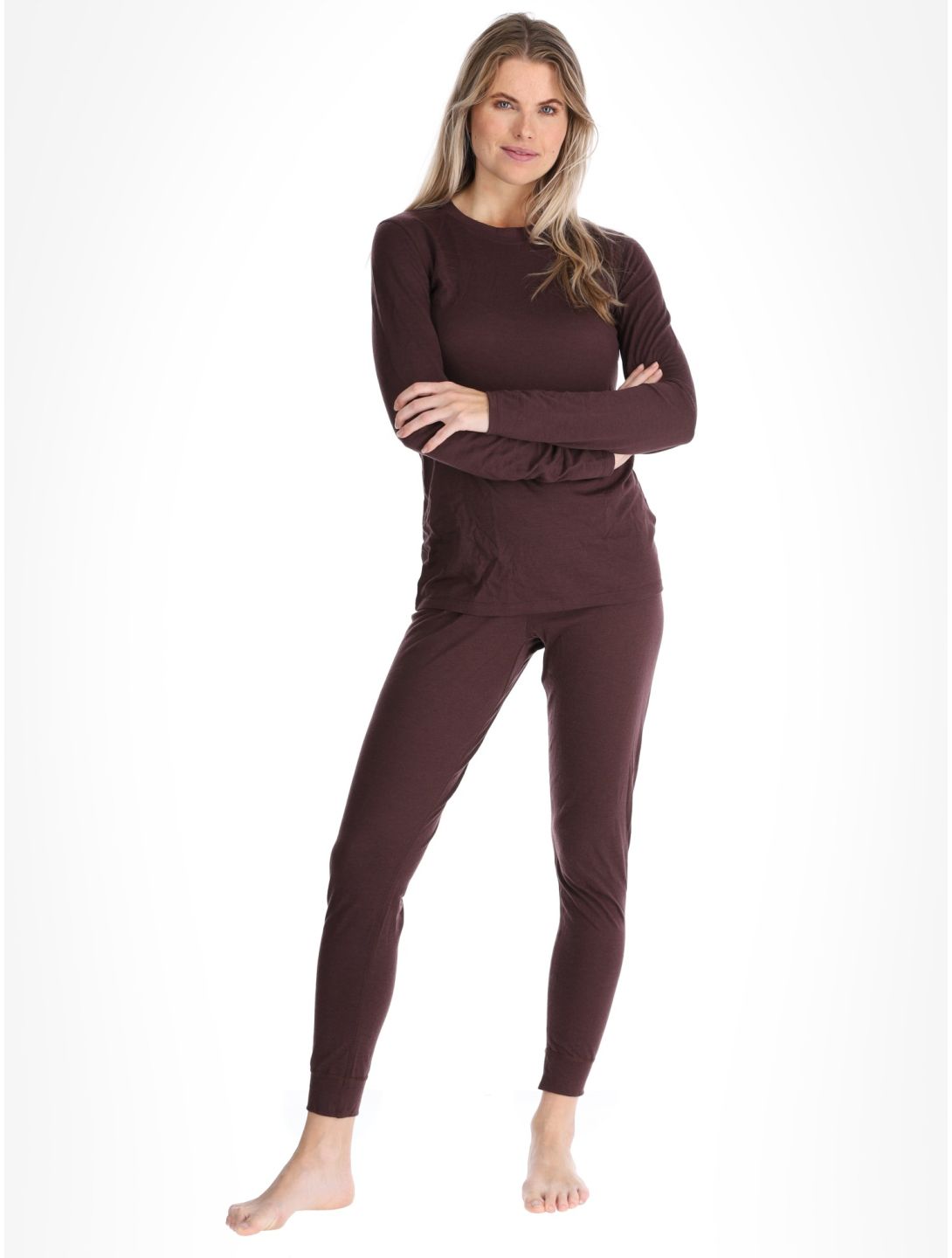 Odlo, Merino 160 chemise thermo femmes Fudge violet 