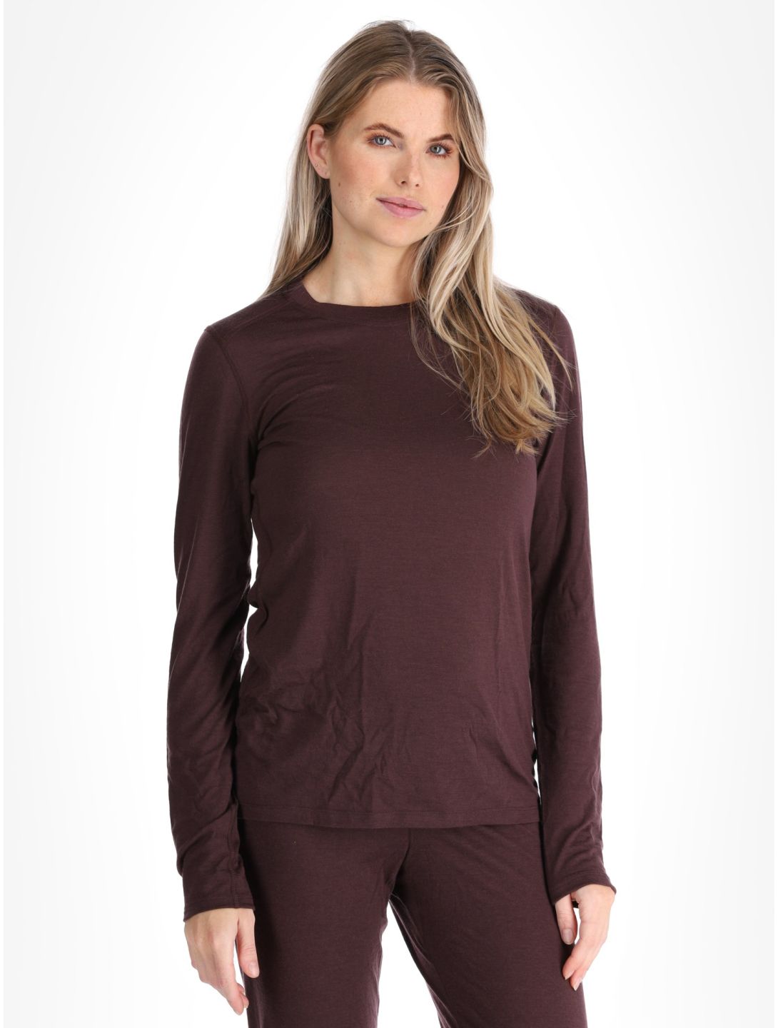 Odlo, Merino 160 chemise thermo femmes Fudge violet 