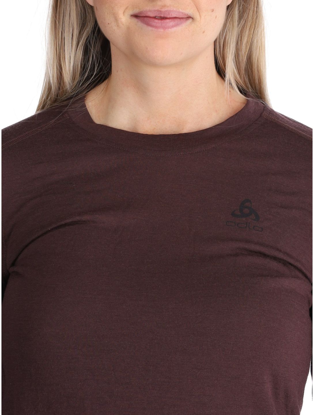 Odlo, Merino 160 chemise thermo femmes Fudge violet 