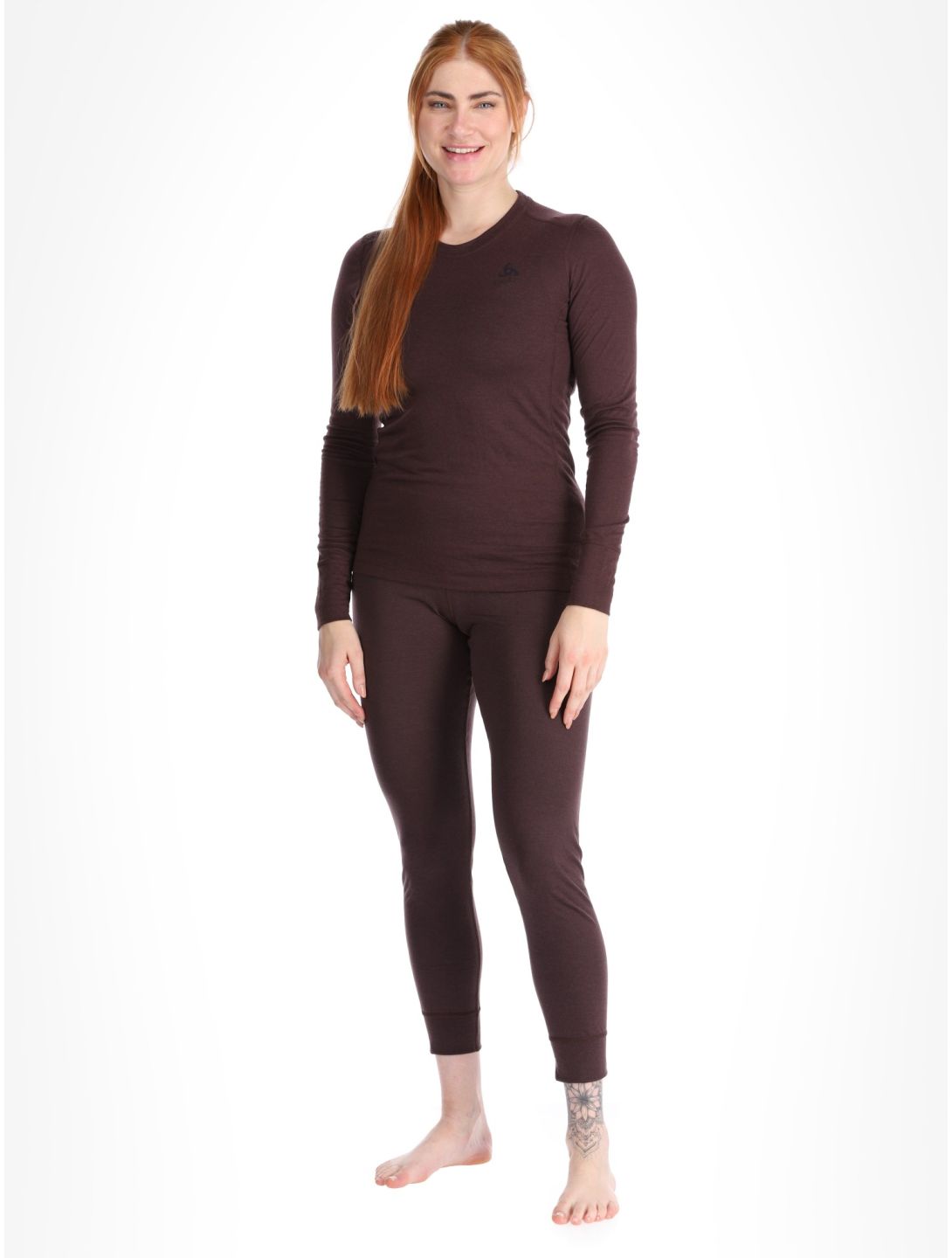 Odlo, Merino 200 chemise thermo femmes Fudge violet 