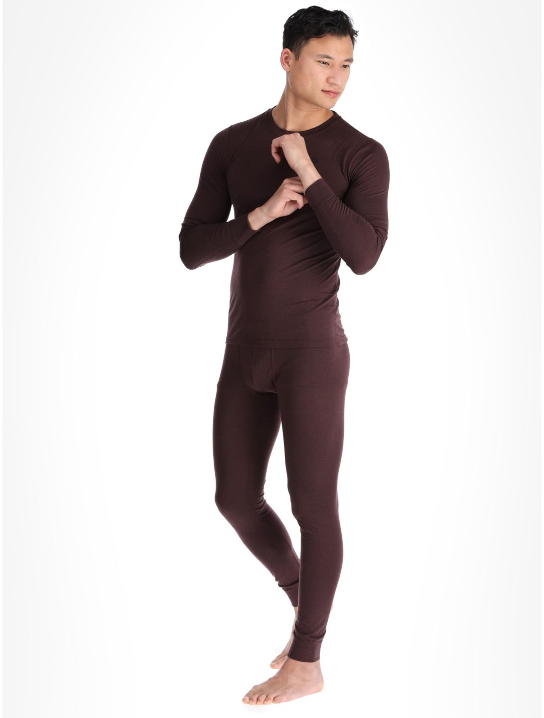 Odlo, Merino 200 chemise thermo hommes Fudge violet 