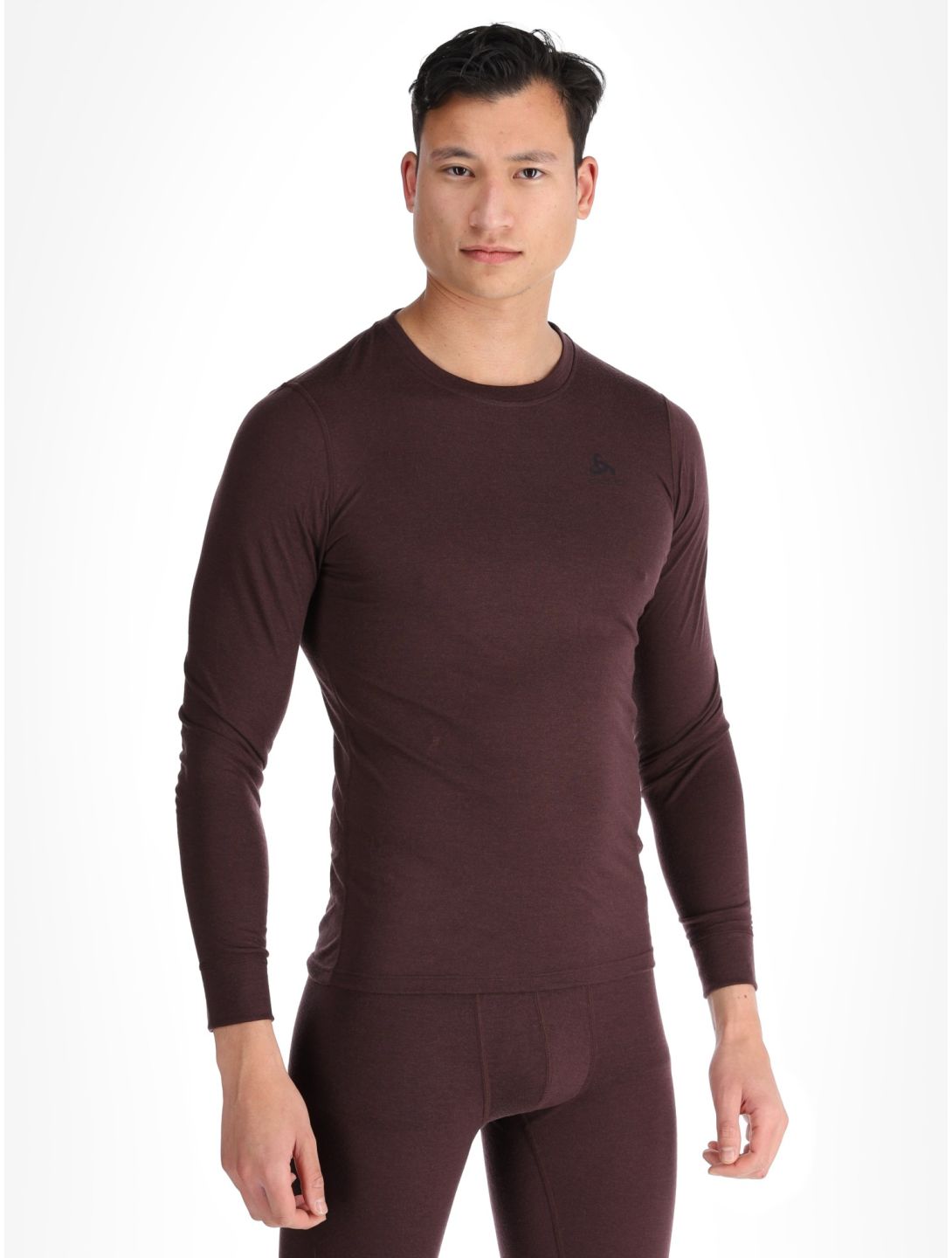 Odlo, Merino 200 chemise thermo hommes Fudge violet 