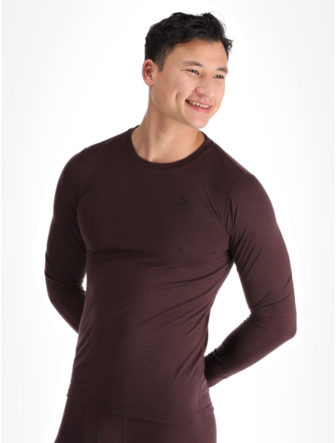 Odlo, Merino 200 chemise thermo hommes Fudge violet 