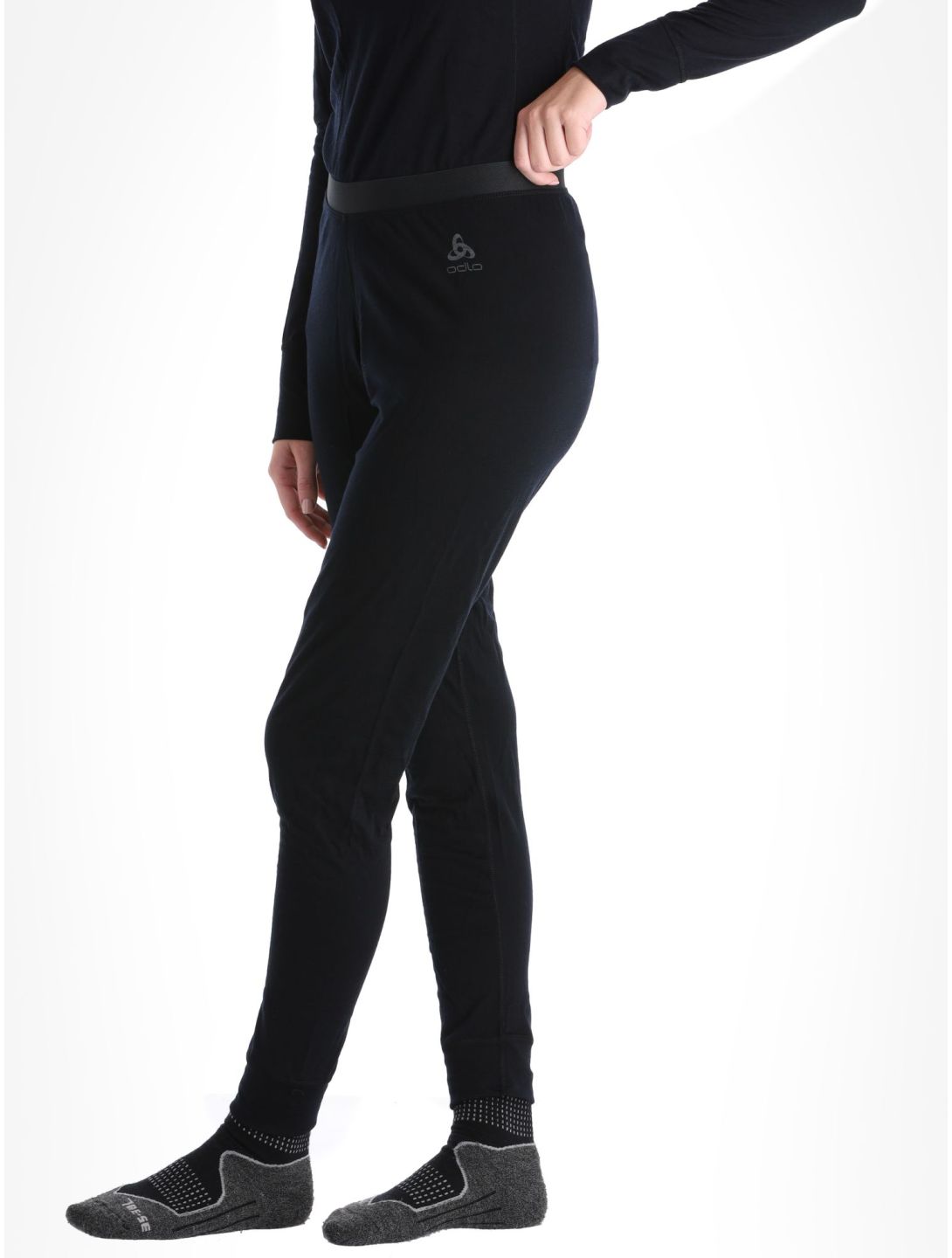 Odlo, Merino 200 pantalon thermique femmes Black noir 