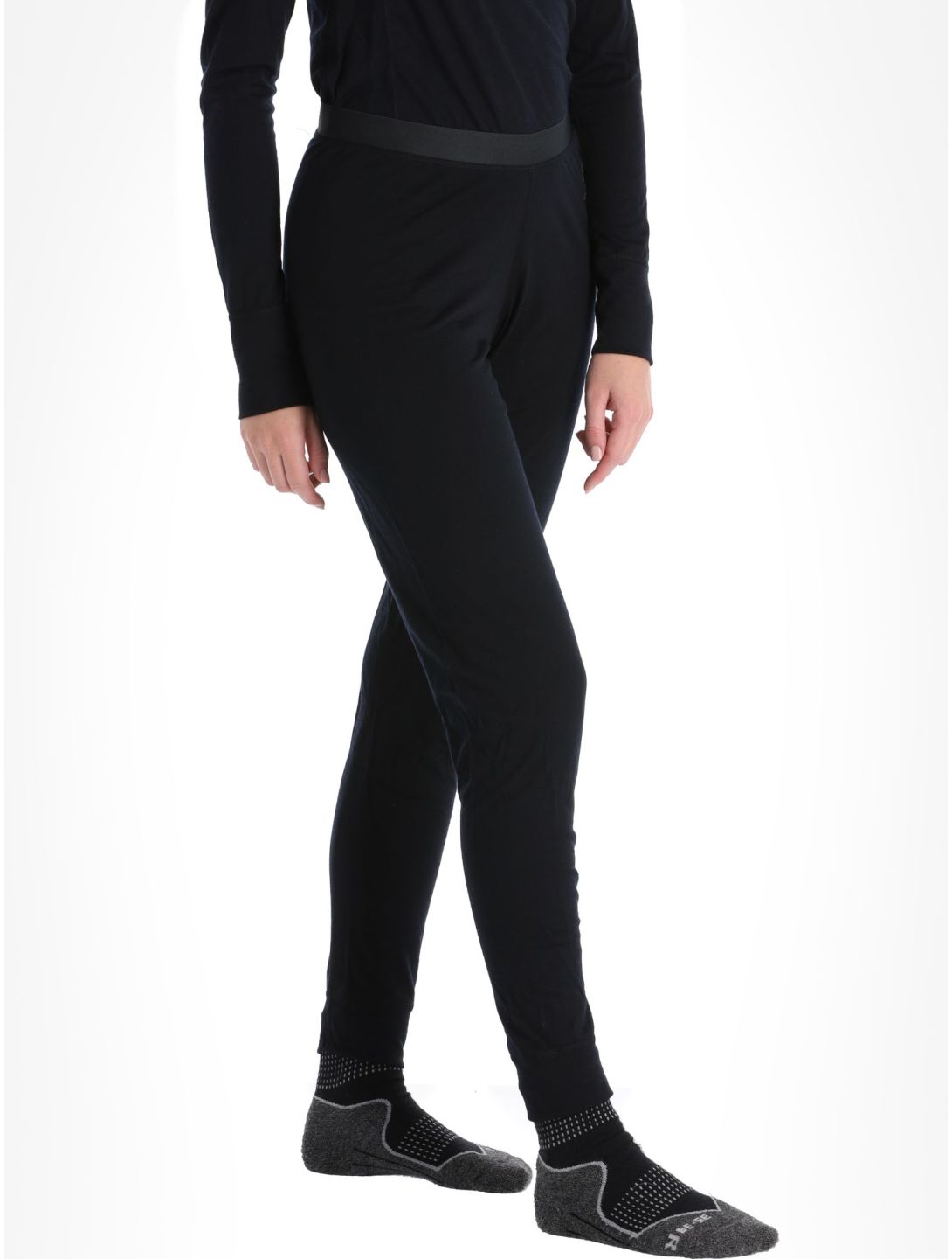 Odlo, Merino 200 pantalon thermique femmes Black noir 