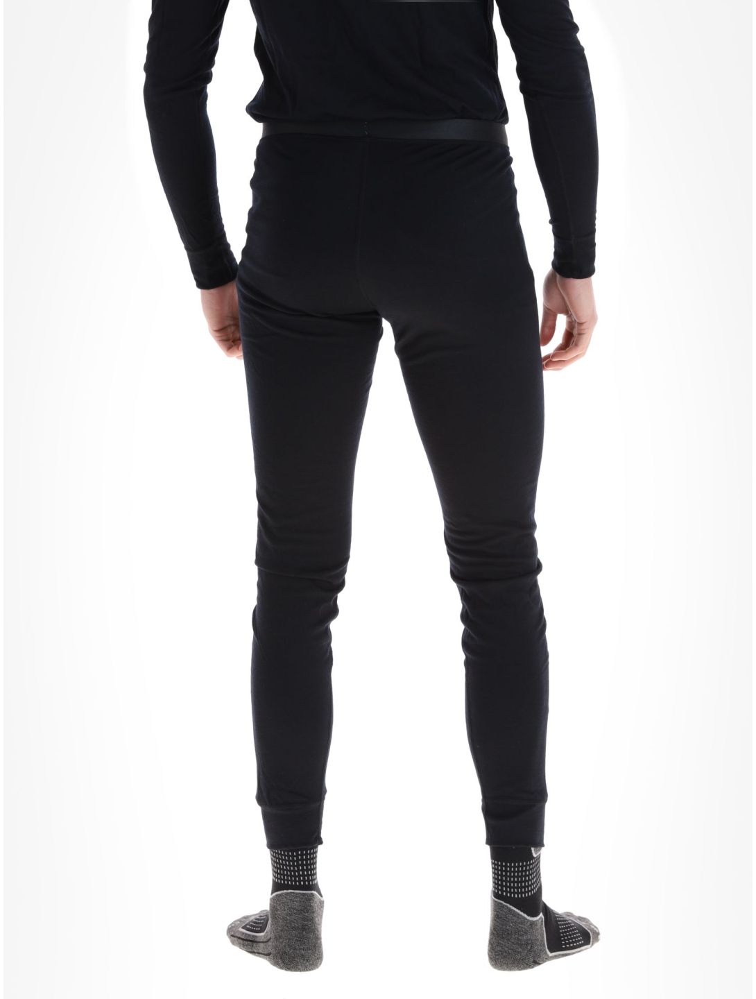 Odlo, Merino 200 pantalon thermique hommes Black noir 