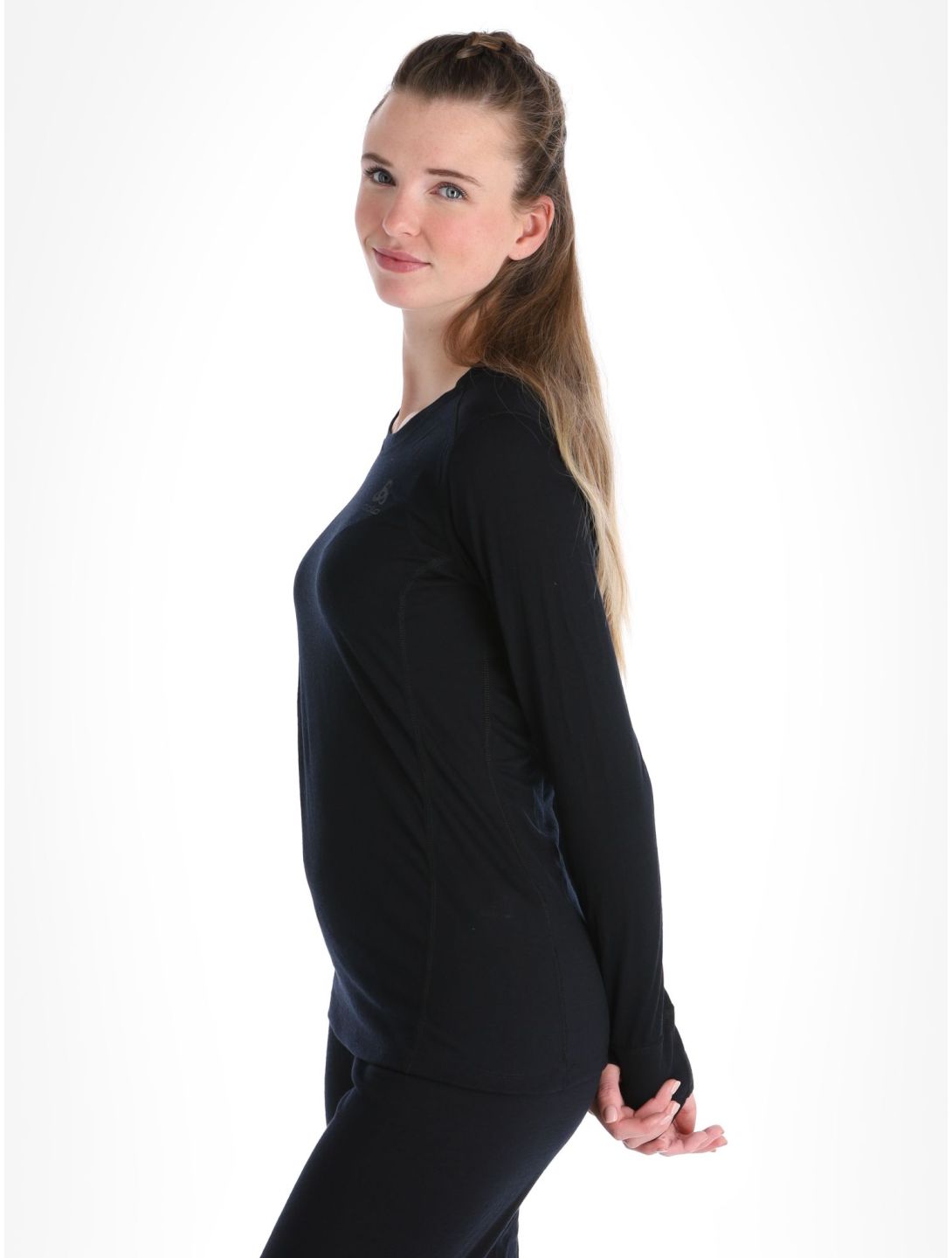 Odlo, Merino 200 chemise thermo femmes Black noir 