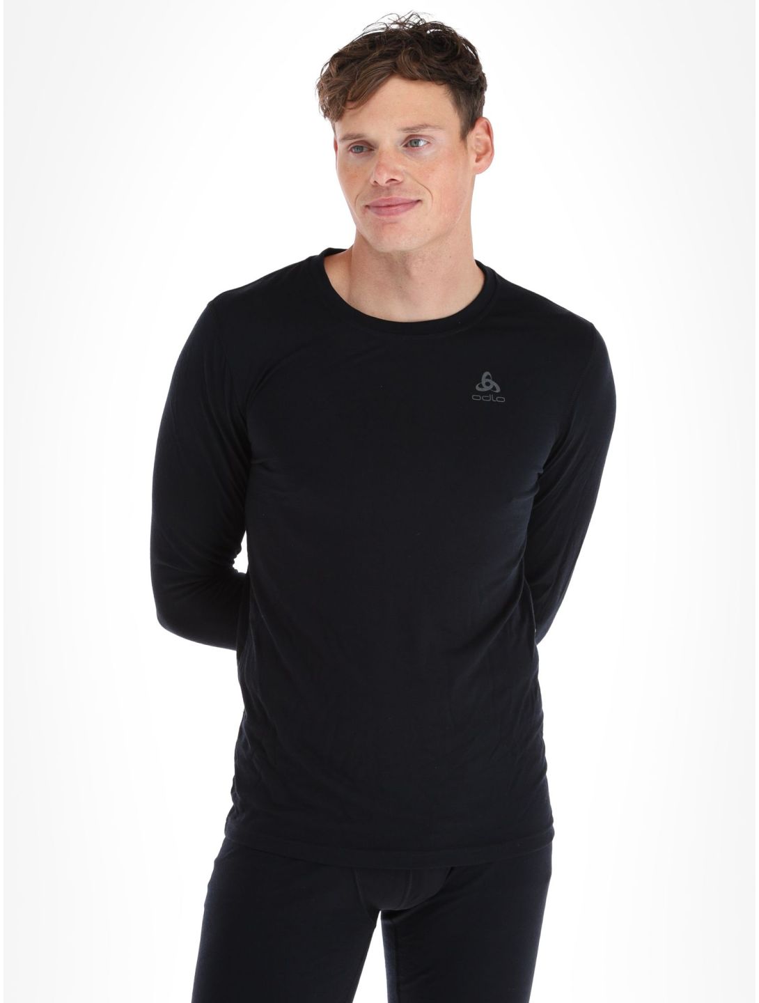 Odlo, Merino 200 chemise thermo hommes Black noir 