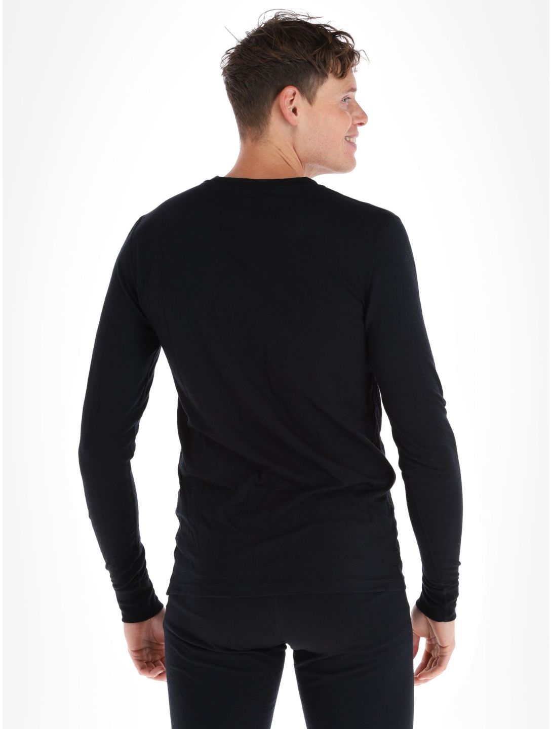 Odlo, Merino 200 chemise thermo hommes Black noir 