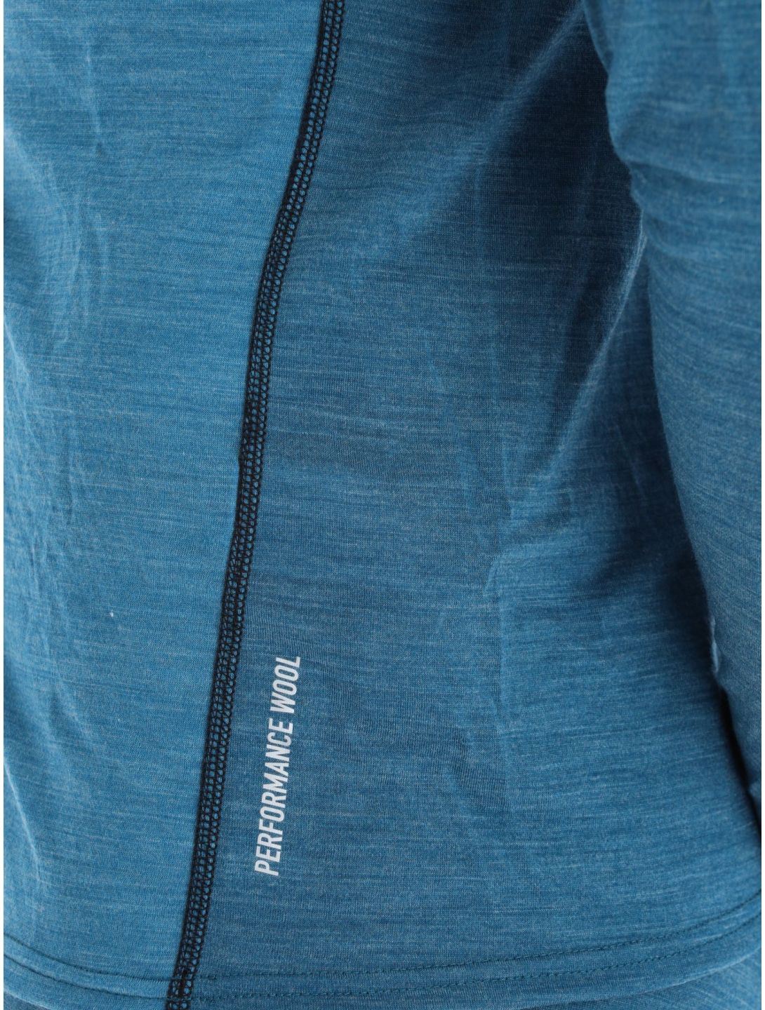 Odlo, Natural Performance PW 150 pull de ski hommes Saxony Blue - Deep Dive Melange bleu 