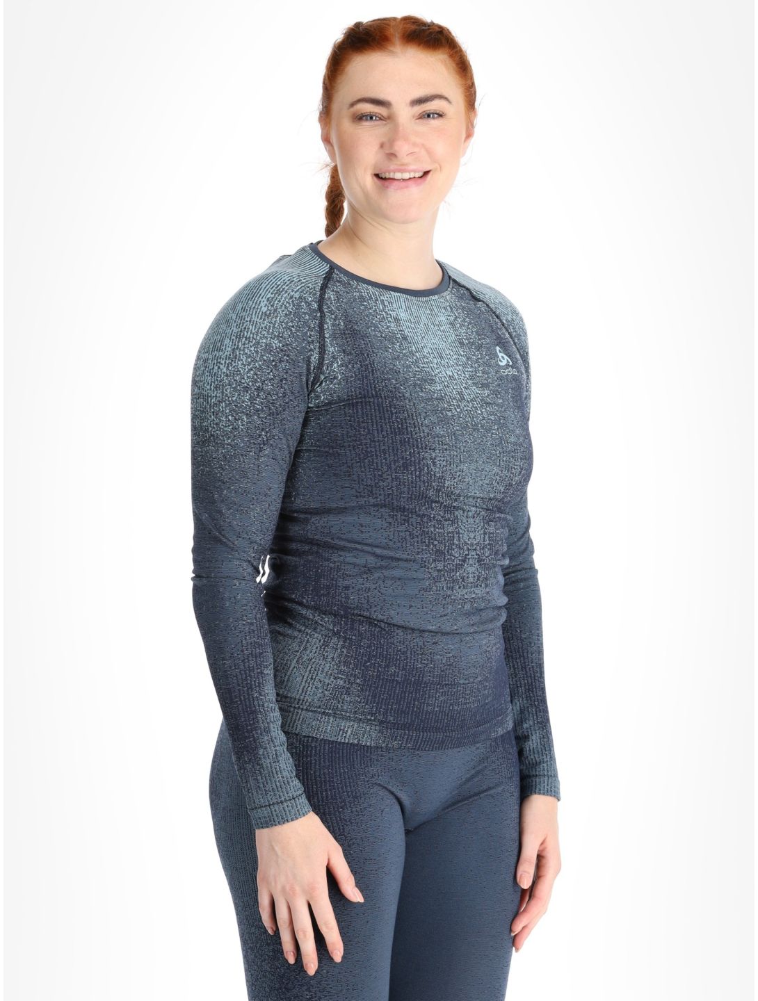 Odlo, Perfomance Eco chemise thermo femmes Provincial Blue bleu 