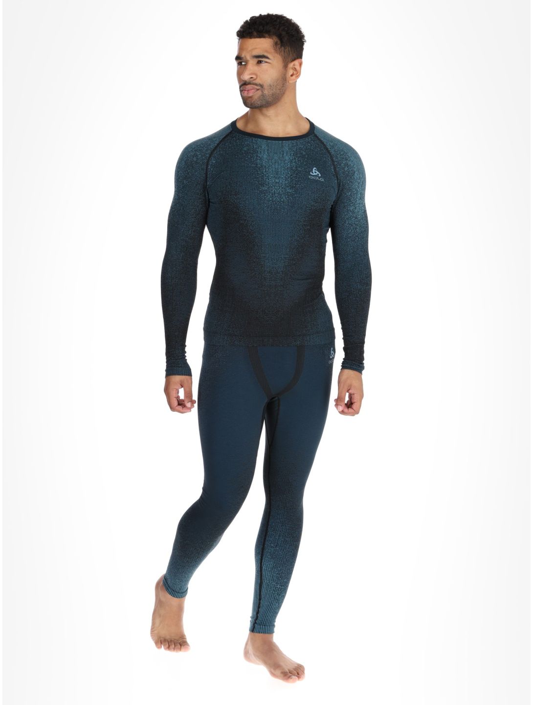 Odlo, Perfomance Eco chemise thermo hommes Provincial Blue bleu 