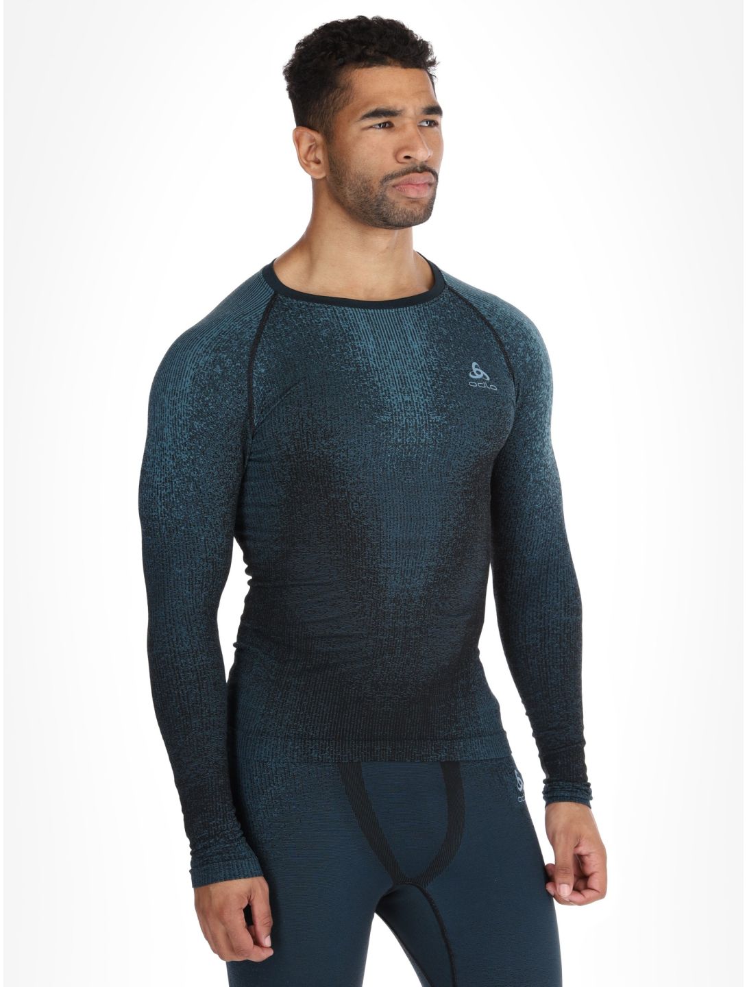 Odlo, Perfomance Eco chemise thermo hommes Provincial Blue bleu 