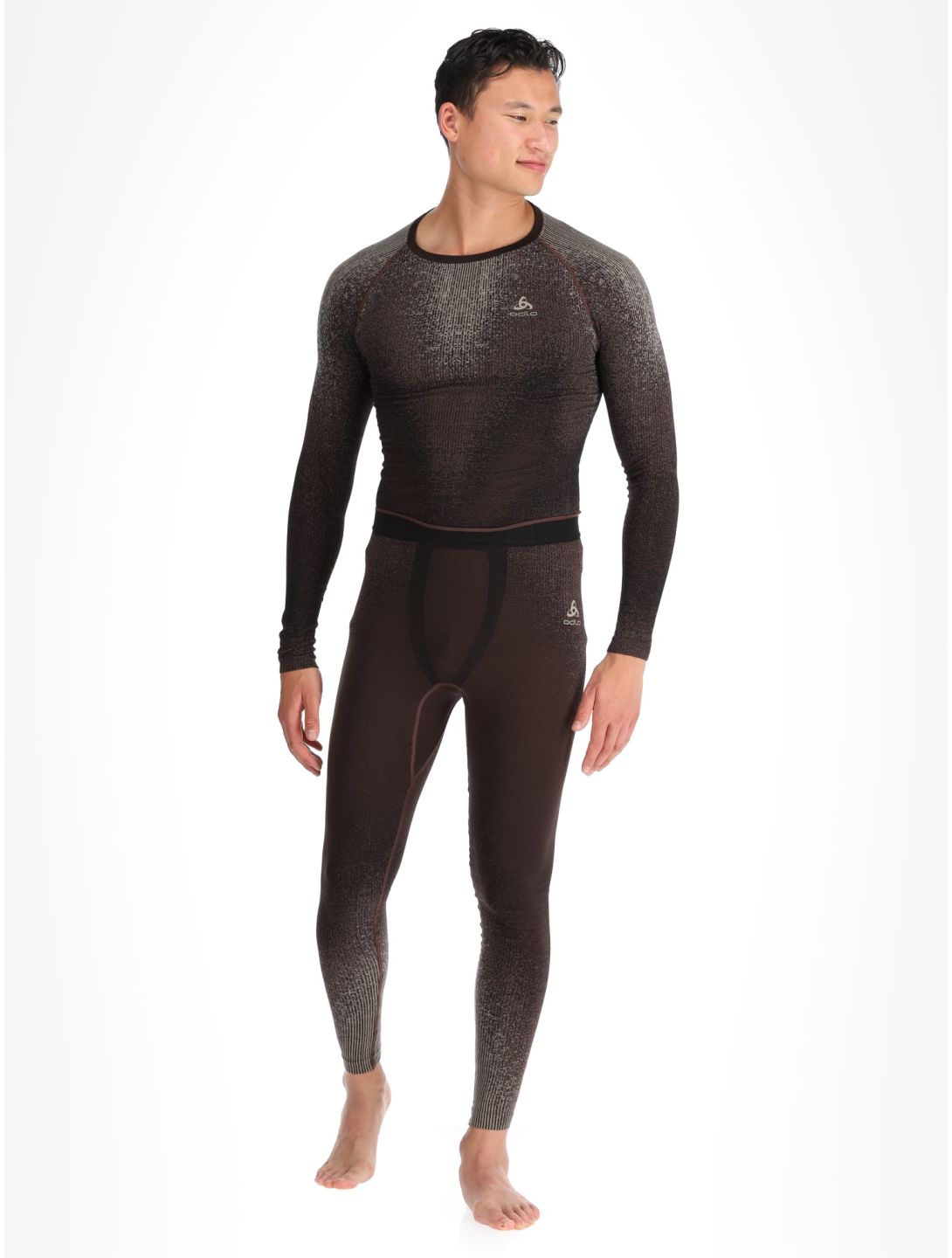 Odlo, Perfomance Eco pantalon thermique hommes Fudge violet 