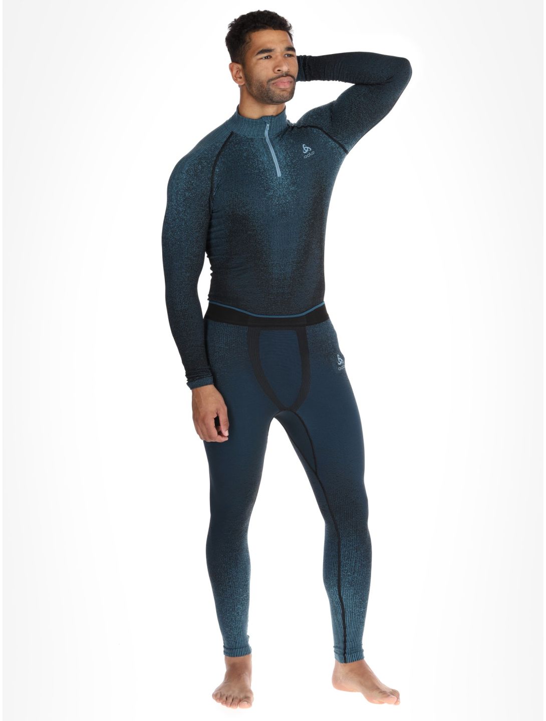 Odlo, Perfomance Eco pantalon thermique hommes Provincial Blue bleu 