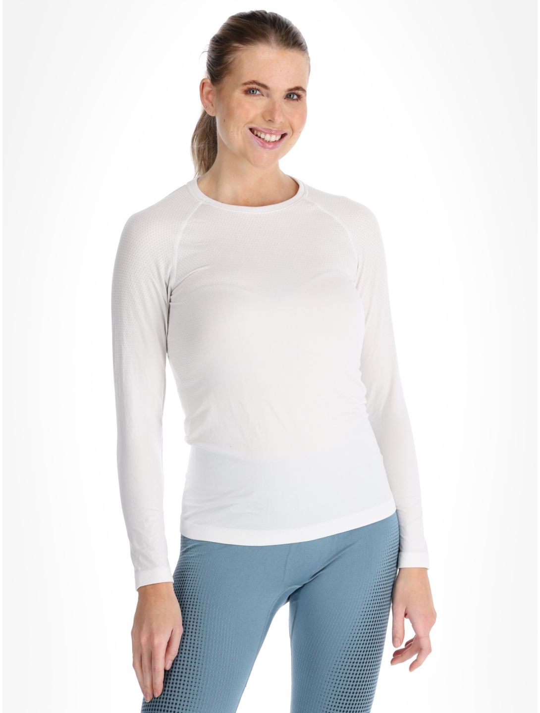 Odlo, Perfomance Light Eco chemise thermo femmes White blanc 