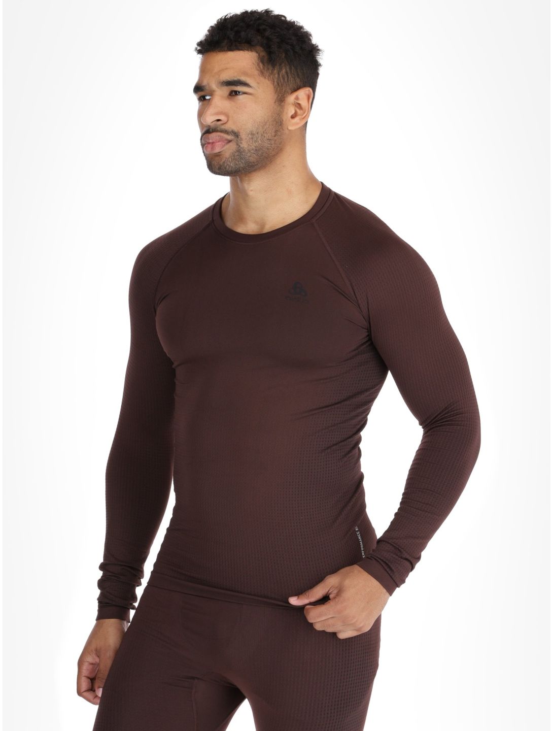 Odlo, Perfomance Warm Eco chemise thermo hommes Fudge violet 