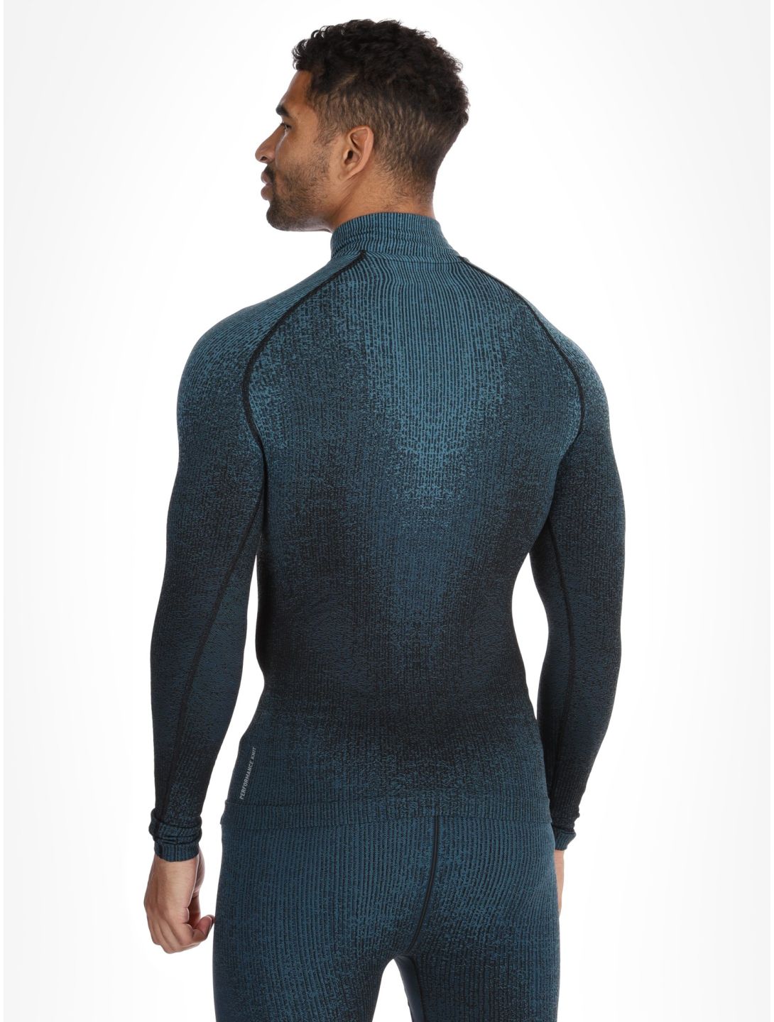 Odlo, Perfomance Zip Blackcomb Eco pull de ski hommes Provincial Blue bleu 