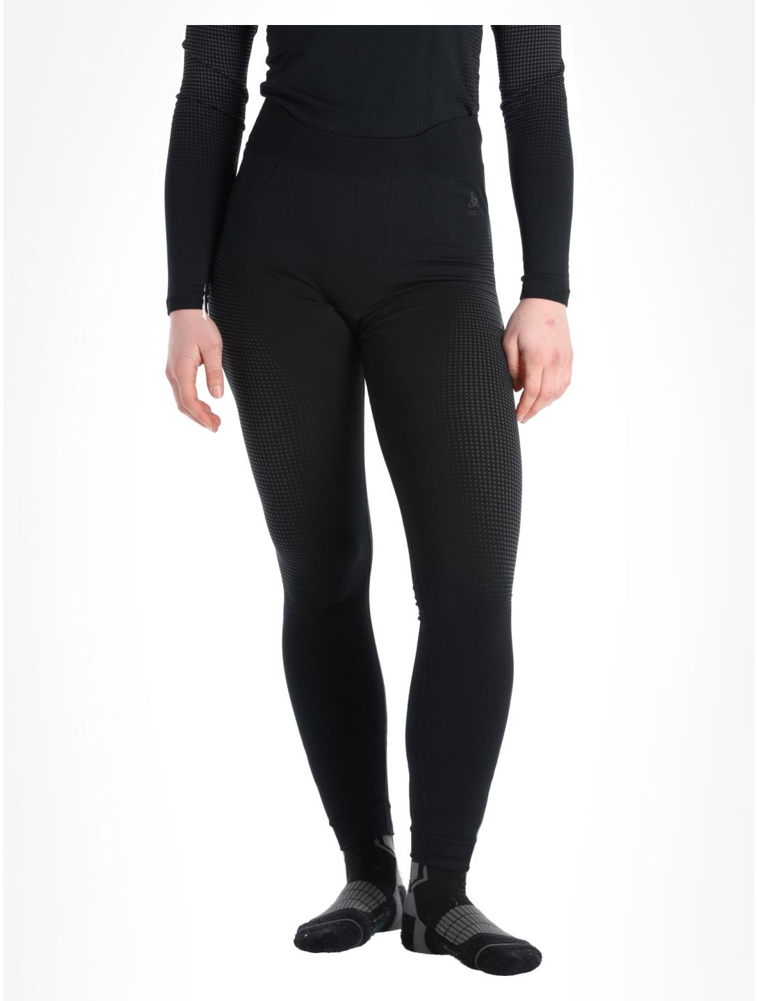 Odlo, Perfomance Warm Eco pantalon thermique femmes Black - Odlo Graphite Grey gris, noir 