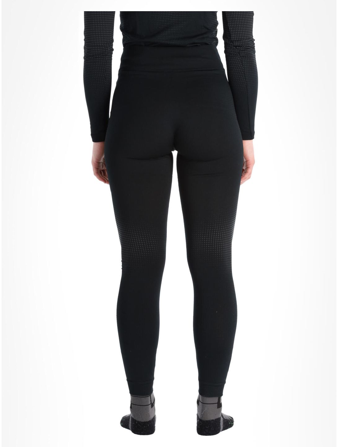 Odlo, Perfomance Warm Eco pantalon thermique femmes Black - Odlo Graphite Grey gris, noir 