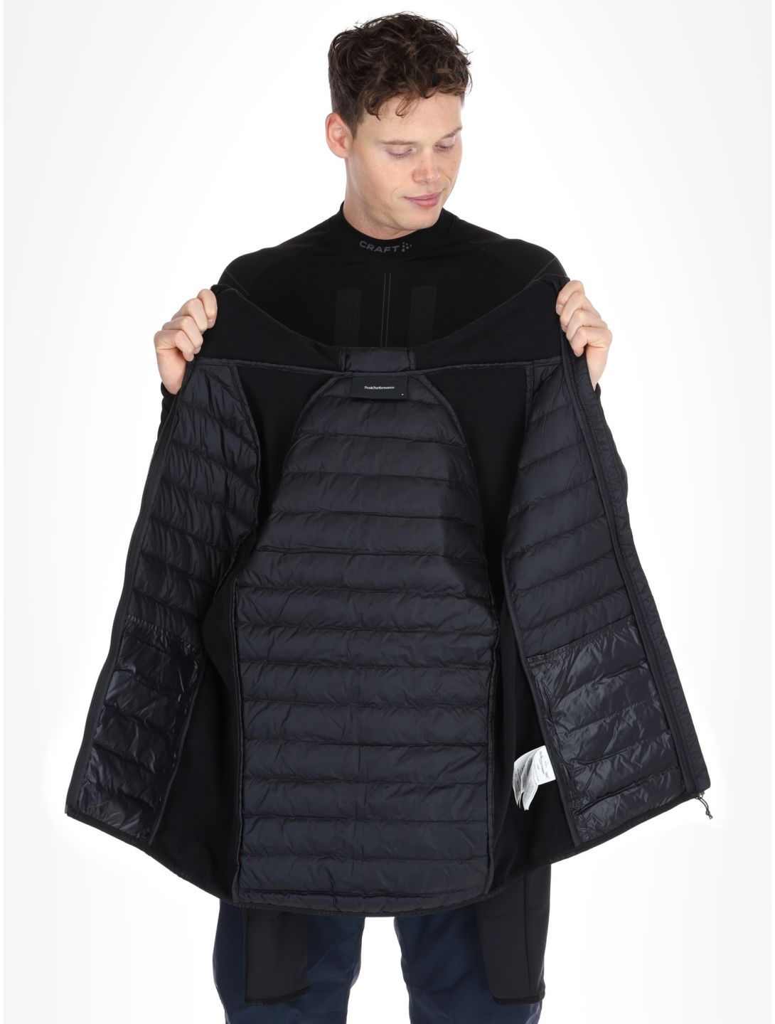 Peak Performance, M Down Hybrid Hood gilet hommes 