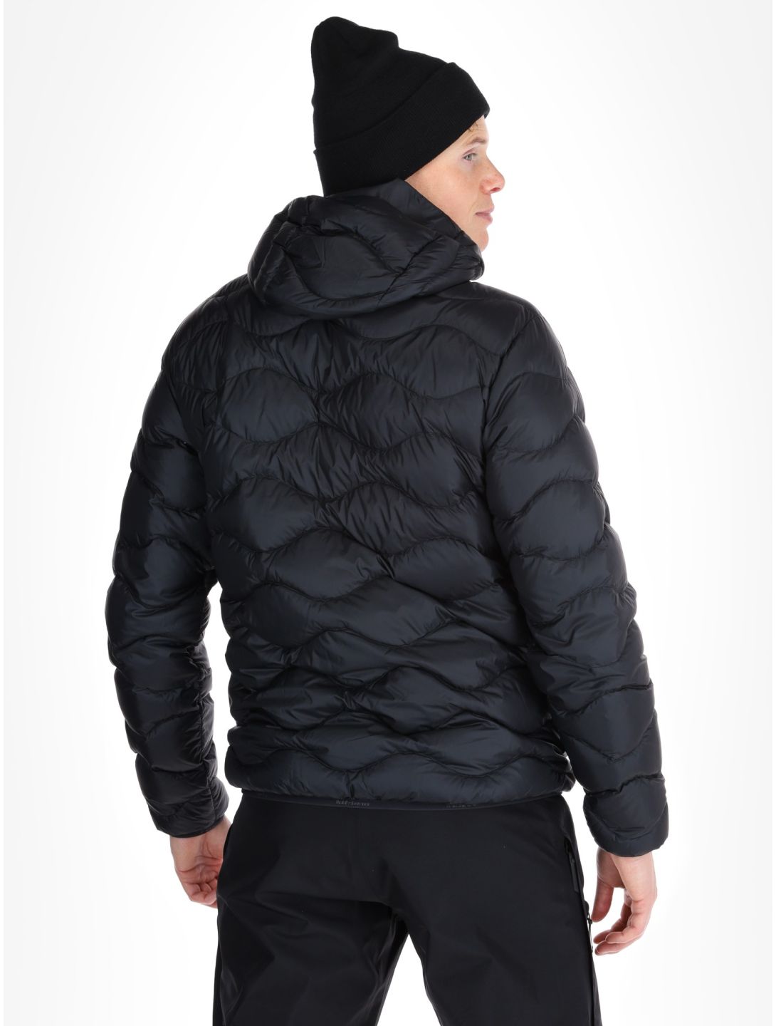 Peak Performance, M Helium Down Hood doudoune hommes Black noir 