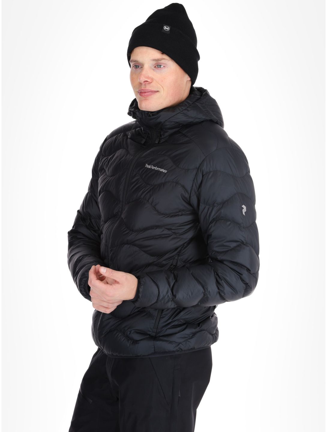 Peak Performance, M Helium Down Hood doudoune hommes Black noir 